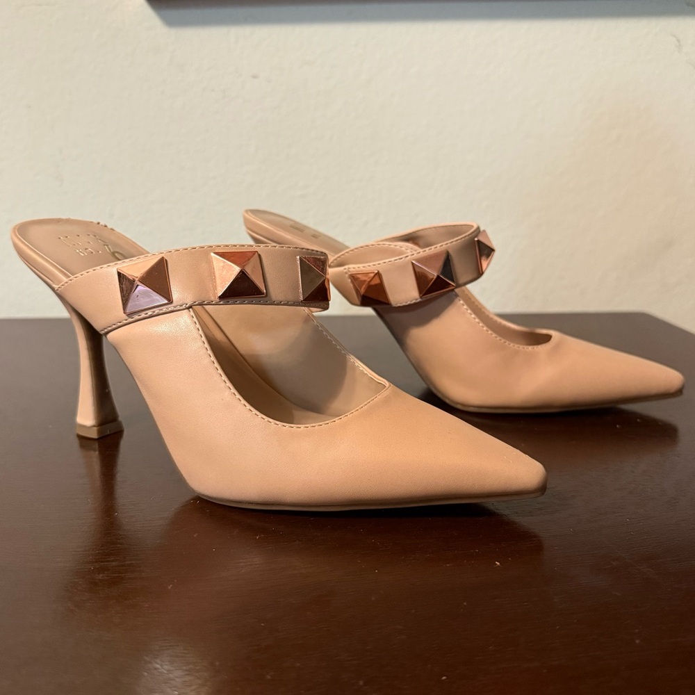 Mix No. 6 “Ingra” Mule - Nude - Size 9
